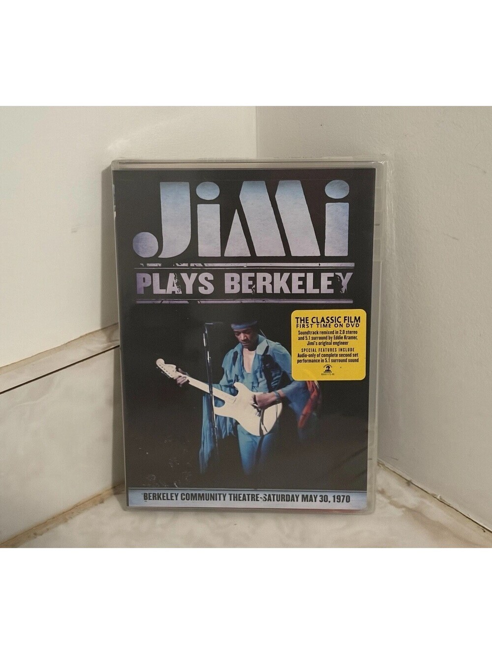 Jimi Hendrix Plays Berkeley (DVD, 2003) Live Concert From 1970 Brand New SEALED